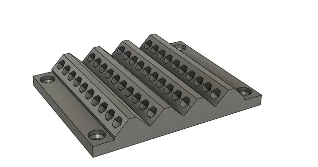40psc Bit set wall mount holder