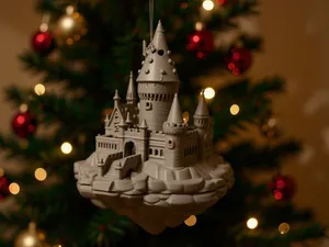 Hogwarts Christmas Tree Ornament