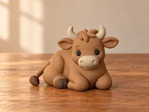 Vaca - Presépio - Tio Lira