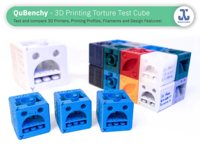 QuBenchy - 3D Printing Torture Test Cube — Image 3 of 17
