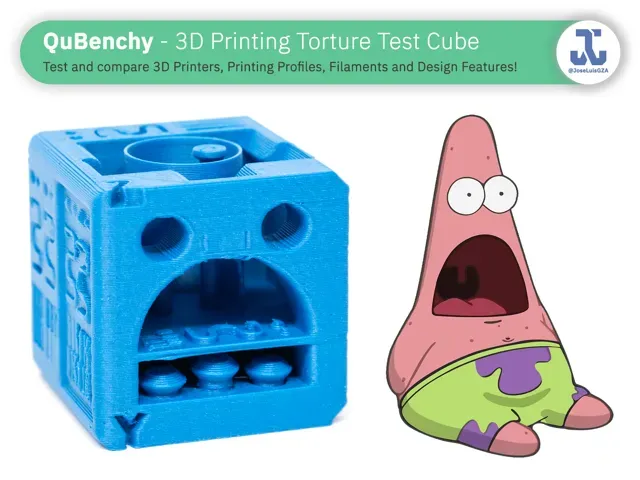 QuBenchy - 3D Printing Torture Test Cube — Image 17 of 17