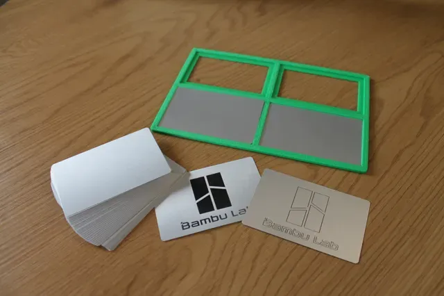 Business Card Alignment Jig for the H2 Laser — Фото 5 из 5