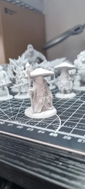 Myconid Wizard D&D Miniature (45mm) — Фото 4 из 12