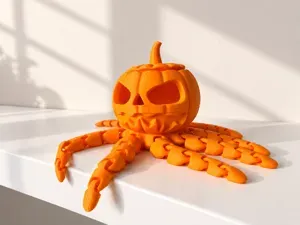 Pumpkin Flexi Octopus