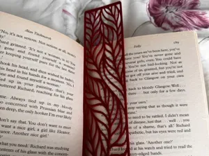 Leaf Lattice Bookmark 3D Print