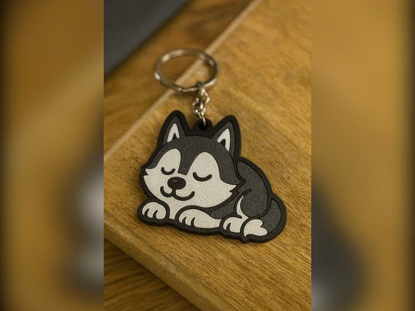 Keychains of all dogs 