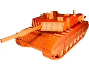 M1 Abrams-Inspired Military Tank