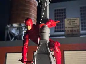 Daredevil Cross Diorama