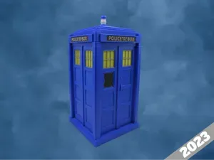 Tardis 13th Doctor 2018 NO SUPPORTS and GLUE