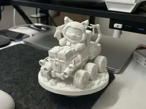 Cute Mars Explorer Rover | Little Space Boy Scout
