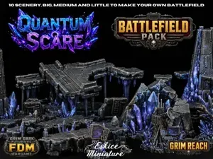 THE QUANTUM SCAR — 32mm BATTLEFIELD SCENERY PACK