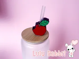 Apple Straw Topper