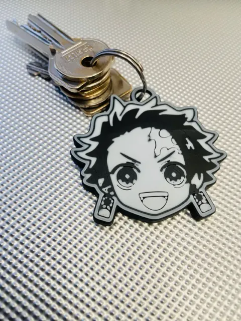 Tanjiro Kamado keychain, Demon Slayer — Фото 2 из 3