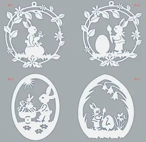 Easter window pictures