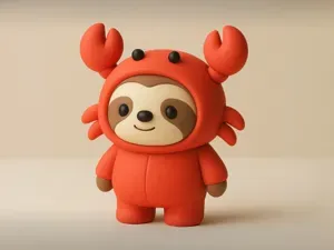 Crab Costume Panda