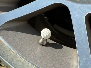 Valve Stem Caps : Golf Ball!