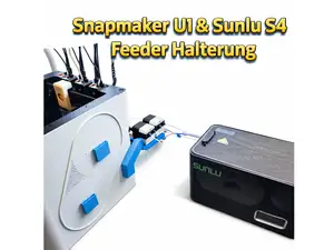 Feeder Halter (rechts) Snapmaker U1 mit Sunlu S4