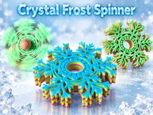 Crystal Frost Spinner - Finger Fidget