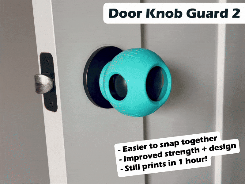 Door Knob Guard 2 | Child Safety Cover