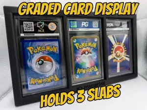 Triple Graded Trading Card Display Stand