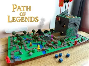 Path of legends- board game