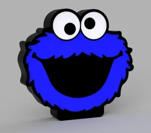 Cookie Monster LED Lamp
