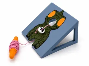 Chameleon Yarn Winch "Eat the Fly"