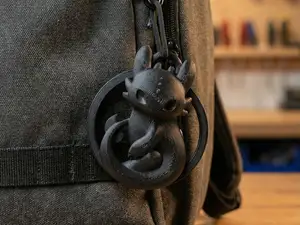 Toothless pendant