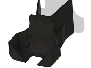 Uniden handheld UHF radio mount for VW Amarok