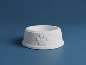 Dollhouse Dog Bowl 3D Model