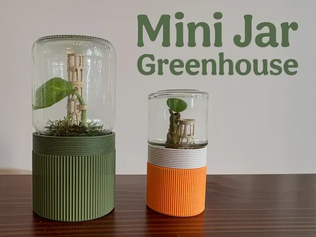 Mini Jar Greenhouse – Mason Jar