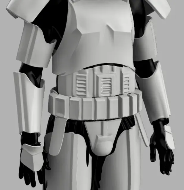 FULL SCALE WEARABLE IMPERIAL STORM TROOPER ARMOR — Фото 4 из 17