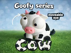 Goofy series – COW Movable Eyes NOAMS