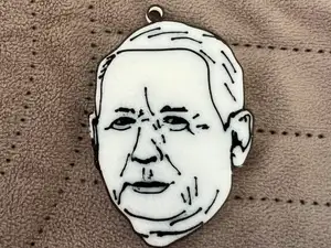 Jaroslaw Karakan Kaczynski keychain