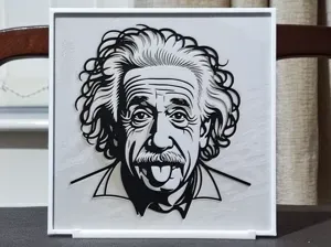 Einstein - 3 Color HueForge