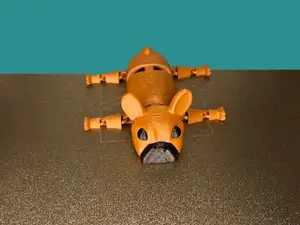 Aritculated French Bulldog Flexi