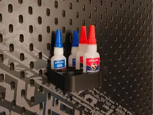 IKEA SKÅDIS Glue Bottle Holder with Storage