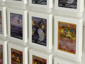 Top Loader Wall Display: Easy Swap, Push Pin Mount