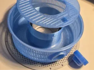 Silica Dryer Spool Insert + Filling Hole & Screw
