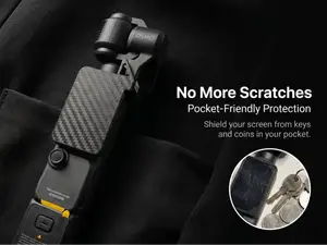 [首发适配] DJI Pocket 4P/4 屏幕保护壳：超轻量设计 / 挂绳兼容 