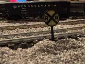 Ho Scale Railroad Crossing Signs
