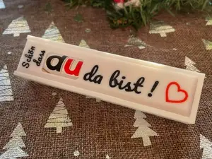 Duplo Chocolate bar Box- Gift Box-Du da bist