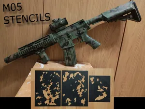 M05 Camoflage Stencils