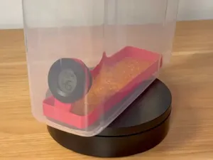 Cereal Box Humidity Sensor Stand & Desiccant Tray