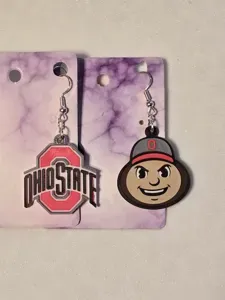 Ohio State Earrings