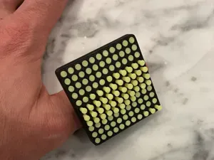 Pin Art Fidget Toy v3 - Thinner/Faster version