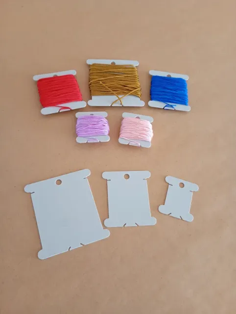 Craft embroidery Thread Bobbin Keyrings – 3 Sizes — Image 3 of 3