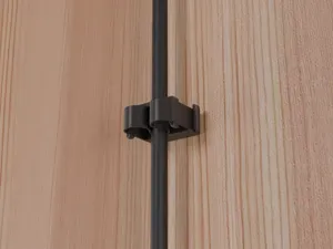 Screw Mount Cable Clip Organizer (1-5 Slots)