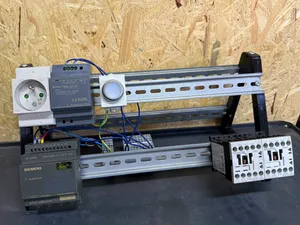 DIN Rail PLC Training Panel for Siemens LOGO!