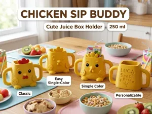 Chick Sip Buddy – Cute Juice Holder for Kids